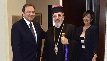 Reception in Honor of His Grace Archbishop Nareg Alemezian